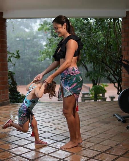 Combo Pareo Mamá-hija  Rosado